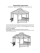 Sunjoy D-GZ842PCO-L1 Assembly Instruction Manual