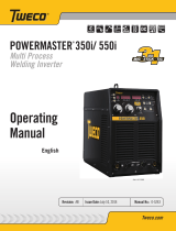ESAB POWERMASTER® 350i/ 550i Multi Process Welding Inverter User manual