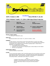 ESAB PC-1250 & 1500 Output Diode Protection Troubleshooting instruction
