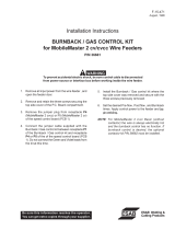 ESAB Burnback / Gas Control Kit Installation guide