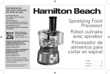 Hamilton Beach FP42 User manual