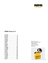 REMS 160 210R User manual