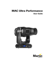 Martin MAC Ultra Performance User guide