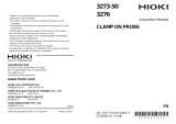 Hioki 3273-50 User manual