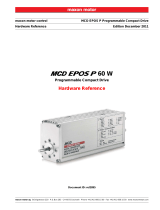 maxon motor MCD EPOS P 60 W Hardware Reference Manual
