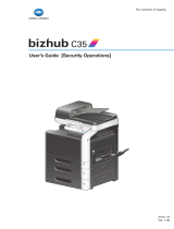 Konica Minolta bizhub C35 User manual