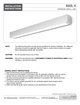 Metalumen RAIL 4 Installation Instructions Manual
