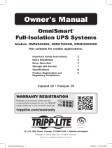 Tripp Lite OmniSmart UPS Owner's manual