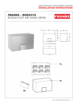 Franke RODX310 Installation guide