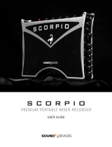 Sound Devices Scorpio User manual
