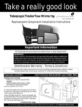 Schefenacker Telescopic Trailer Tow  Mirror Installation guide