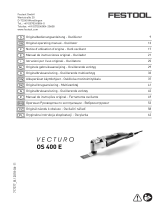 Festool VECTURO OS 400 E Original Operating Manual