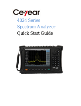 Ceyear 4024 Series Quick start guide