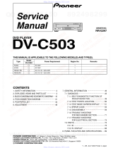 Pioneer DV-C503 User manual