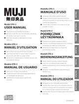 Muji CPD-3 User manual