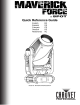 Chauvet Professional MAVERICK FORCE S SPOT Reference guide