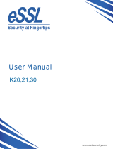 eSSL K21 User manual