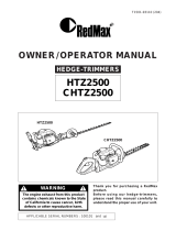 RedMax CHTZ2500 User manual