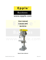 Epple Maschinen SB 55 SV User manual