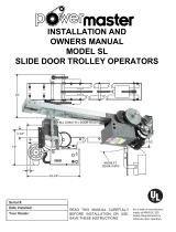Powermaster SL series Installation and Owner's Manual