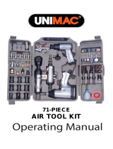 Unimac Air Tool Kit Operating instructions