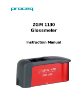 Proceq ZGM 1130 User manual