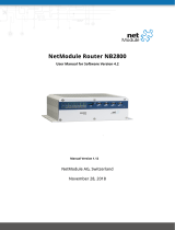 NetModule NB2800 User manual