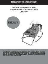 Chipolino Baby musical rocker Enjoy Operating instructions