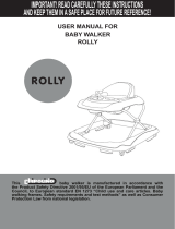 Chipolino Musical baby walker Rolly Operating instructions
