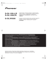 Pioneer S-SL100CR Owner's manual