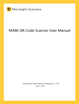 Microlight MX86 User manual