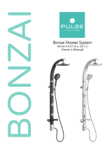 PULSE Showerspas Bonzai Shower System Owner's manual
