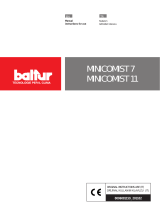 BALTUR Minicomist 11 User manual