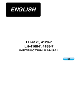 Juki LH-4128 User manual