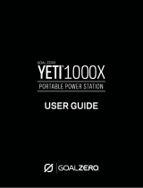 Goal Zero Yeti 1000X User manual