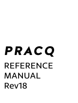PRACQ MELODIC STEP SEQUENCER Reference guide