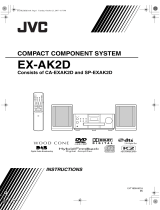 JVC Compact Component System CA-EXAK1 Instructions Manual