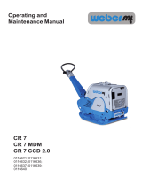 Weber mt CR 6 MDM Operating And Maintenance Manual