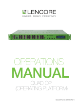 Lencore i.Net Quad OP Operating instructions