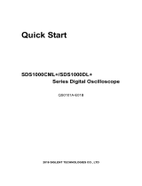 SIGLENT SDS1000CML+ Series Digital Storage Oscilloscope Quick Start