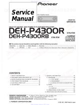 Pioneer DEH-P4300RB User manual