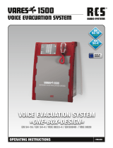 RCS VARES-1500 Owner's manual