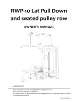 Cortex Omega RWP-10 Owner's manual