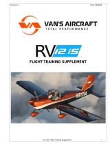 Van's Aircraft RV 12iS Flight Training Supplement