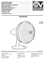 Vortice GORDON Operating instructions