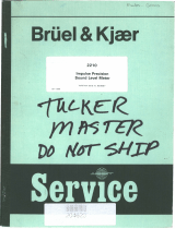 Brüel & Kjær 2210 Service Instruction