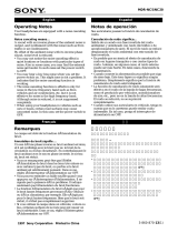 Sony MDR-NC5 User manual