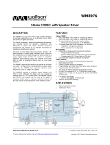 Wolfson WM8976 User manual