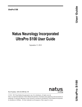 natus UltraPro S100 User manual