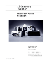 halstrup-walcher PS 32 EC Series User manual